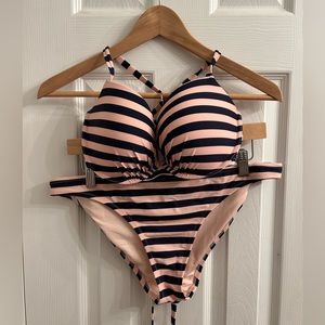 AE striped bikini